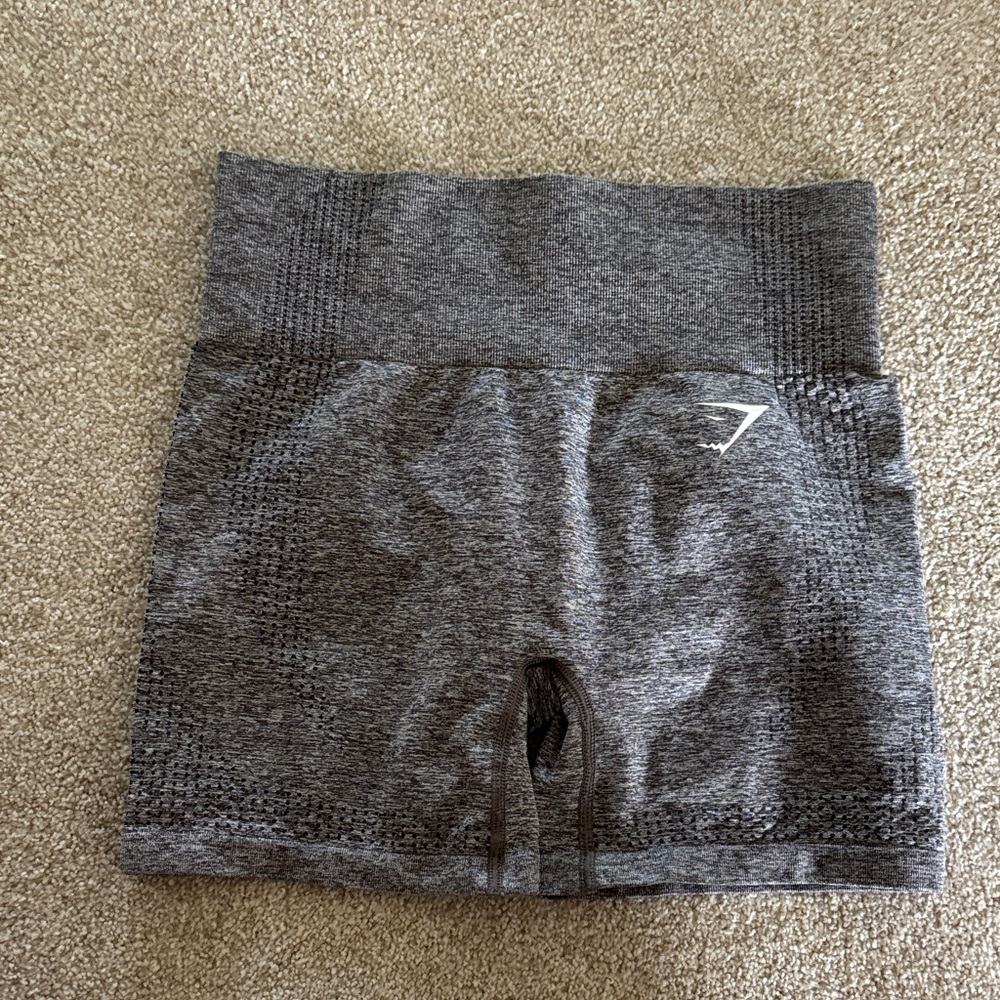 Gymshark Heather Gray Bike Shorts